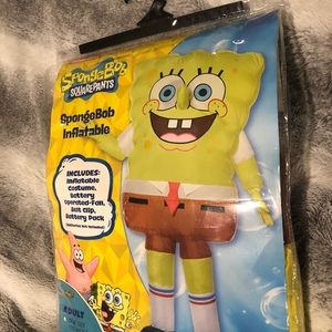 Sponge bob inflatable costume